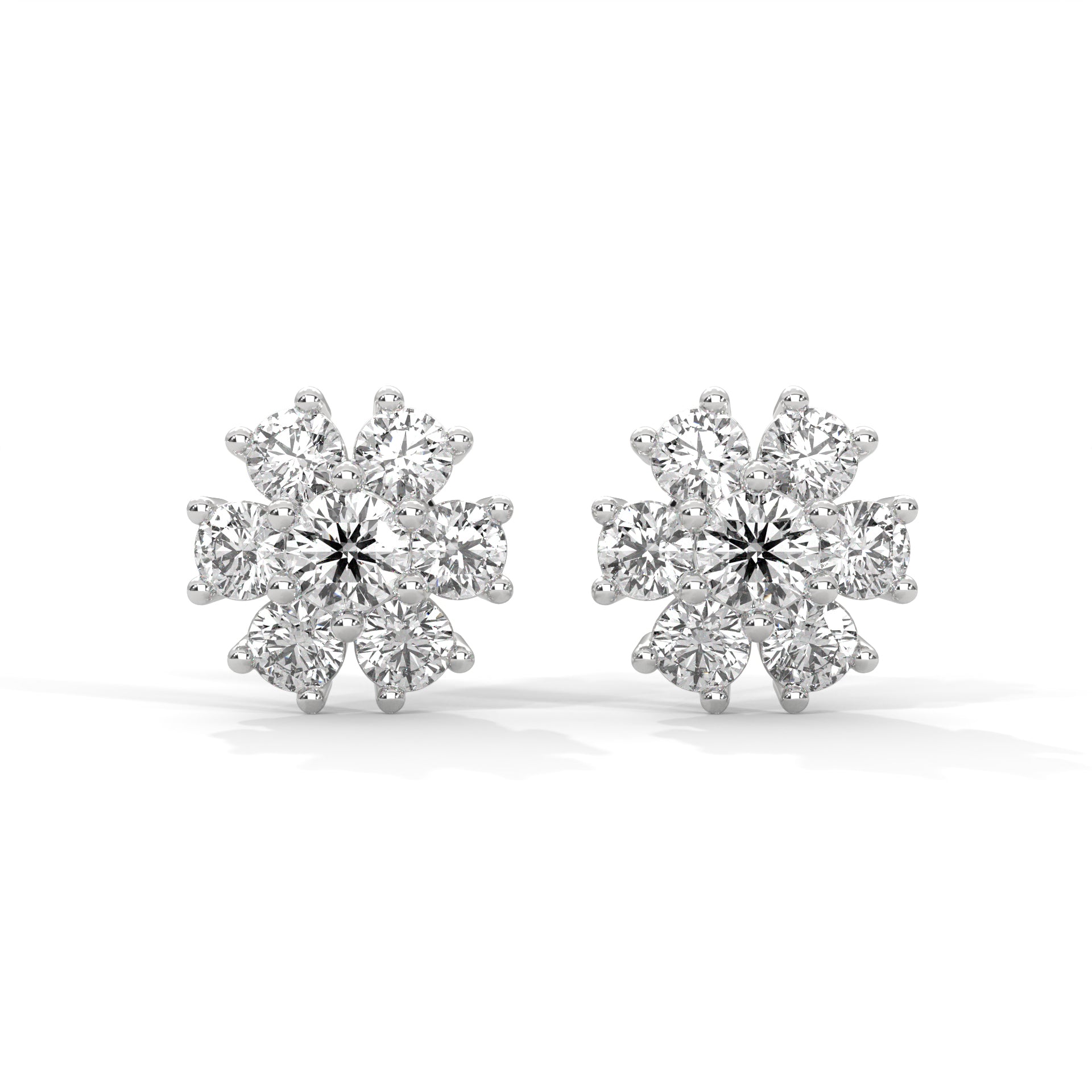 Blossom Lab Grown Diamond Earrings