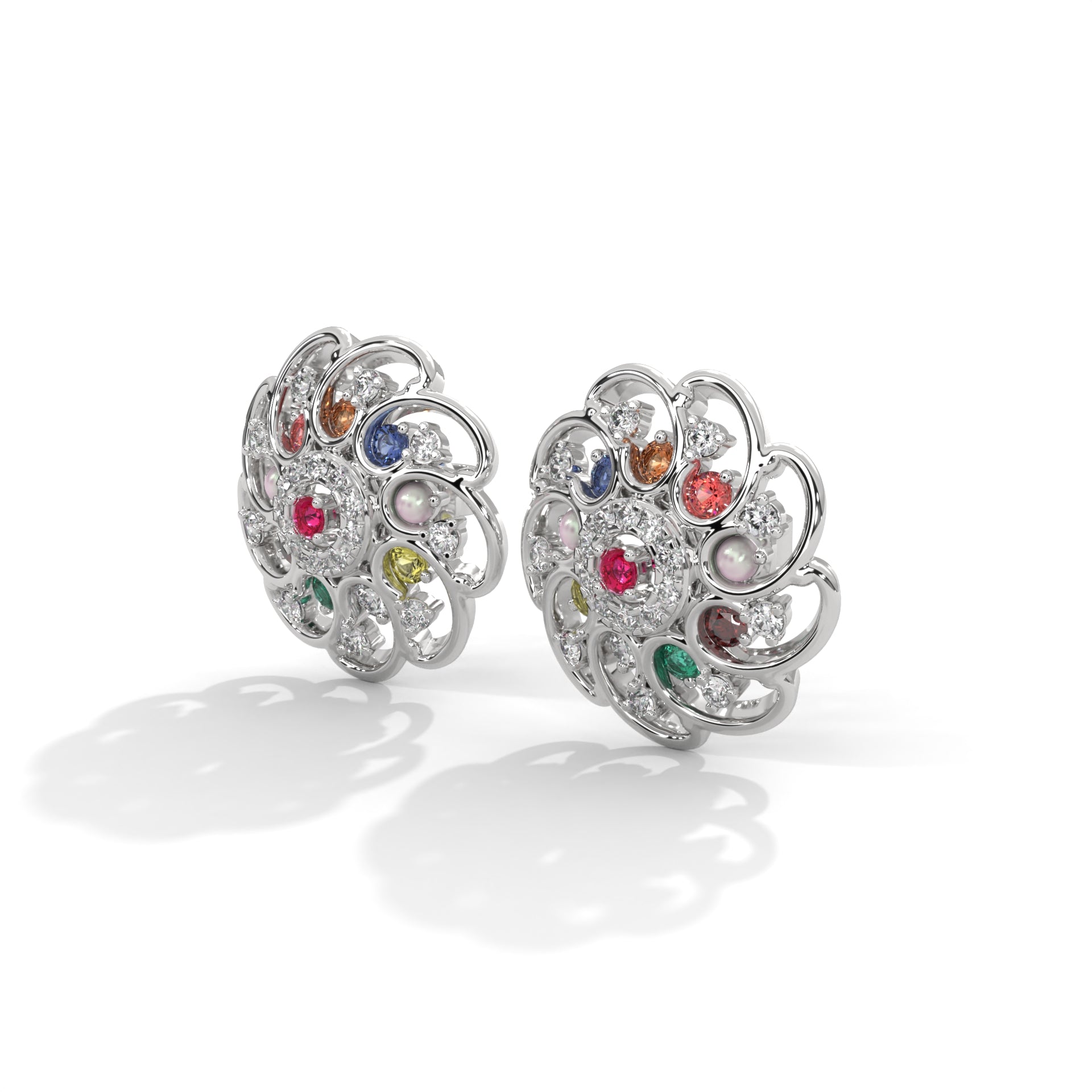 Solar Bloom Lab Grown Diamond Studs