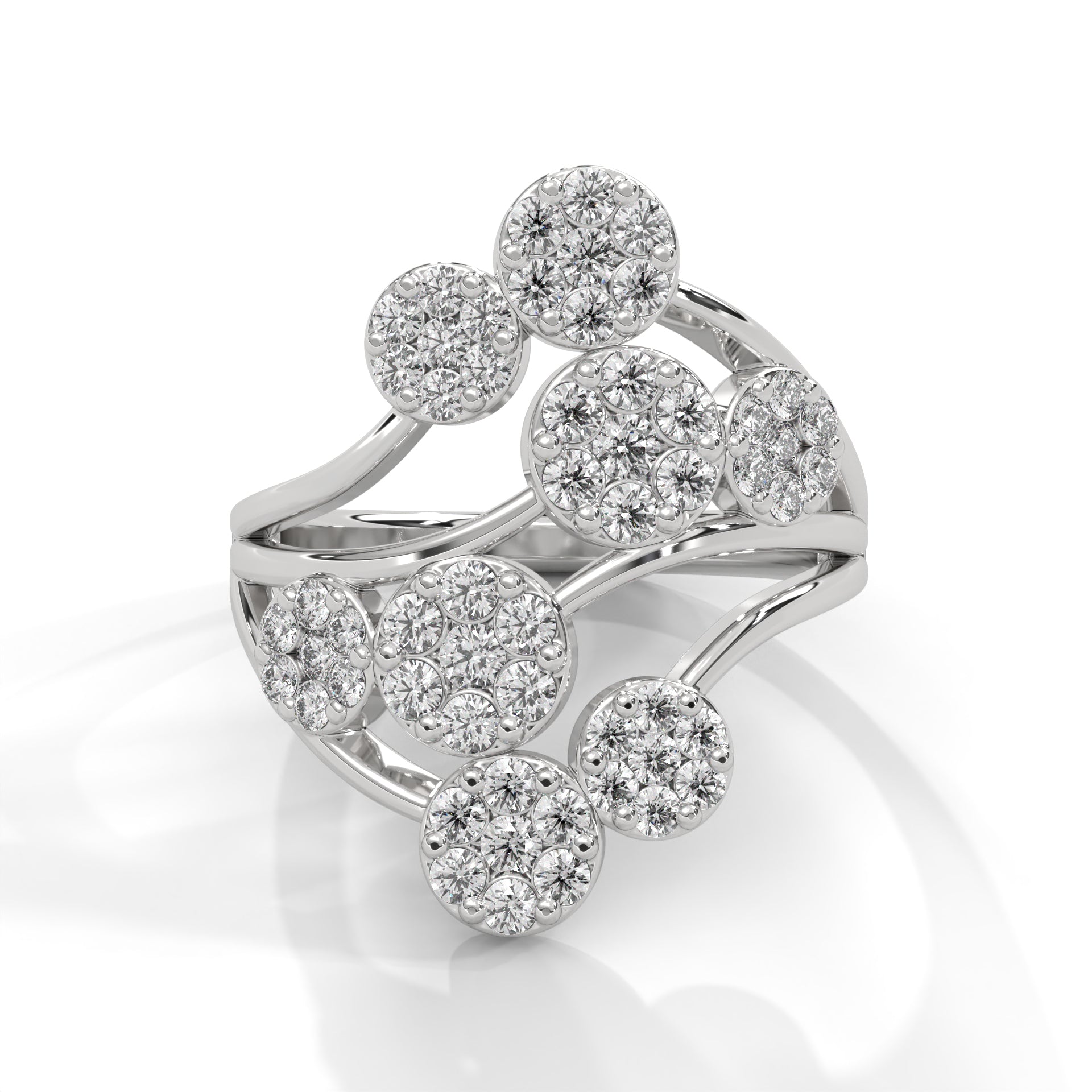 Stardust Symphony Lab Grown Diamond Ring