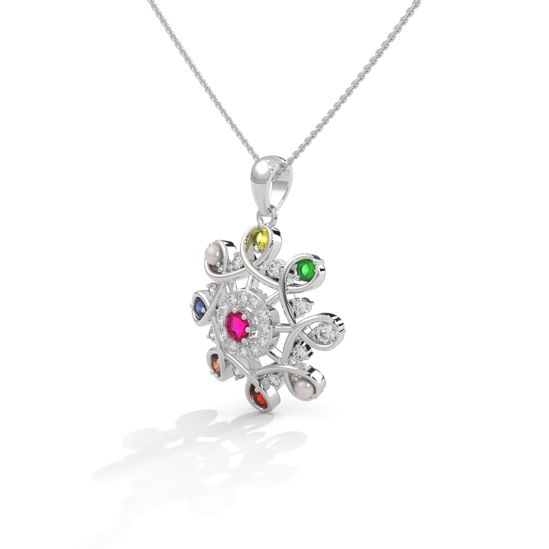 Divine Constellation Lab Grown Diamond Pendant