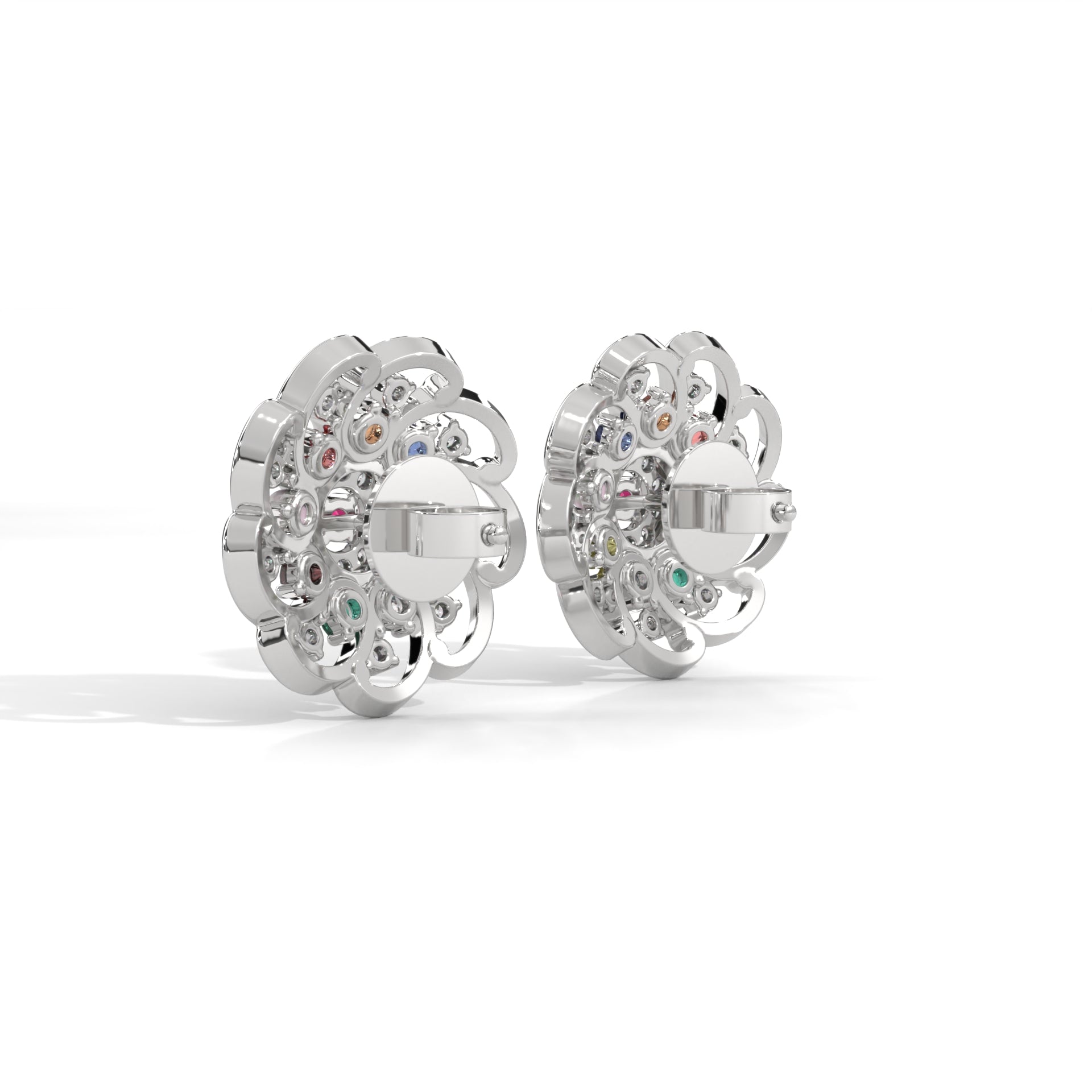 Solar Bloom Lab Grown Diamond Studs