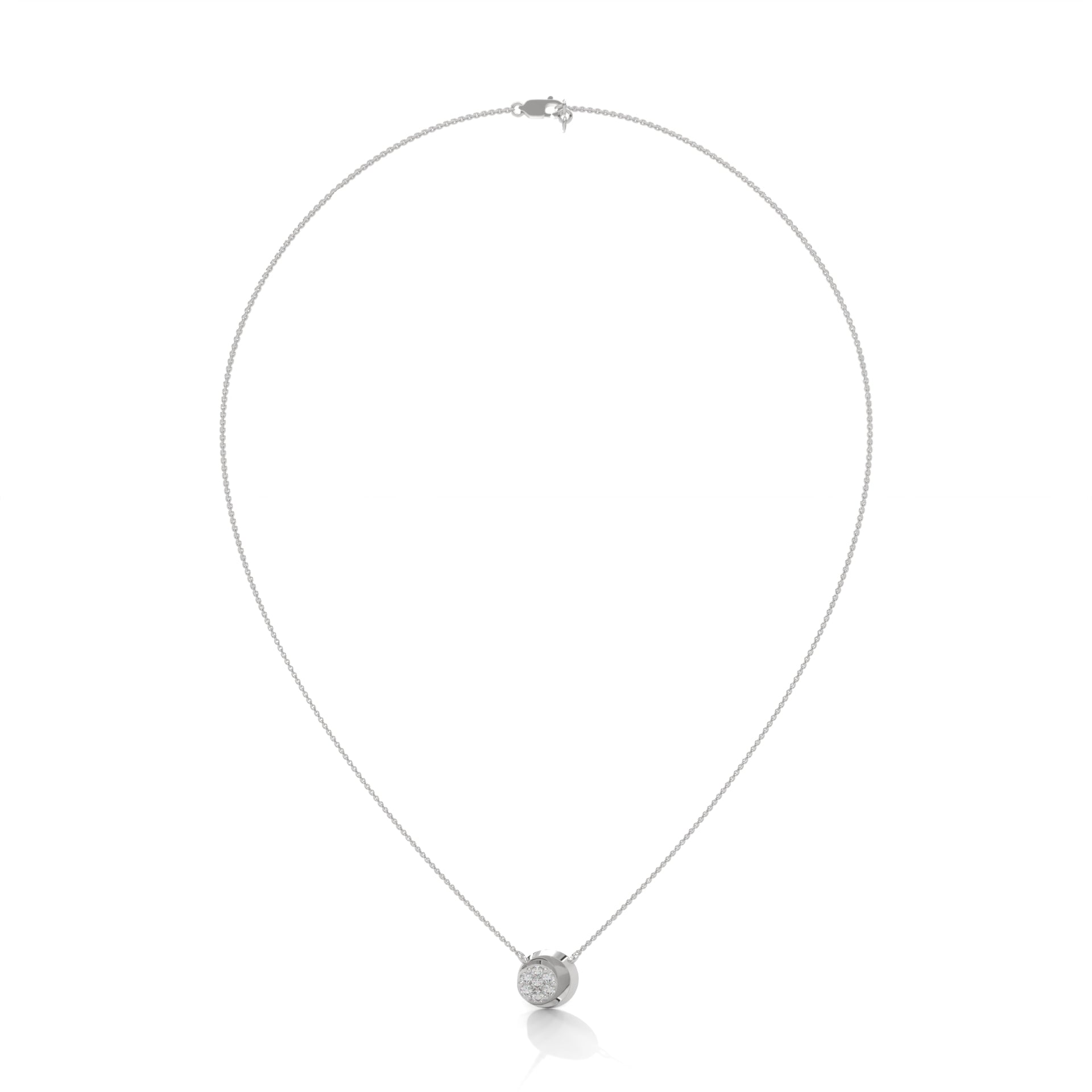 Celestial Cluster Lab Grown Diamond Pendant