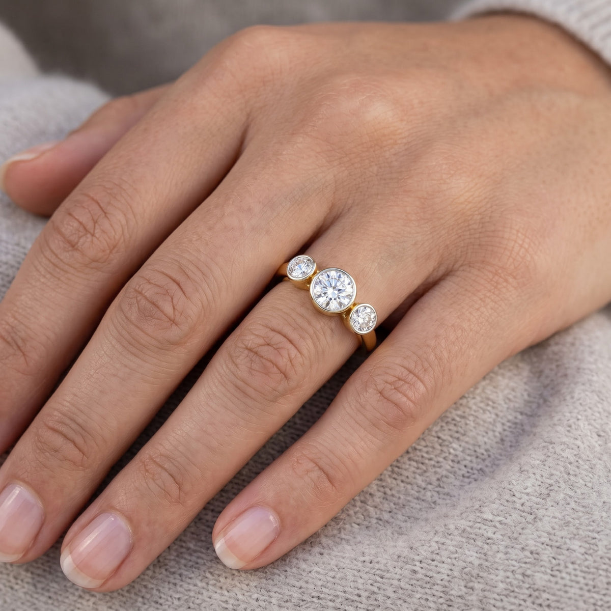 Avelora Celestial Lab Grown Diamond Ring