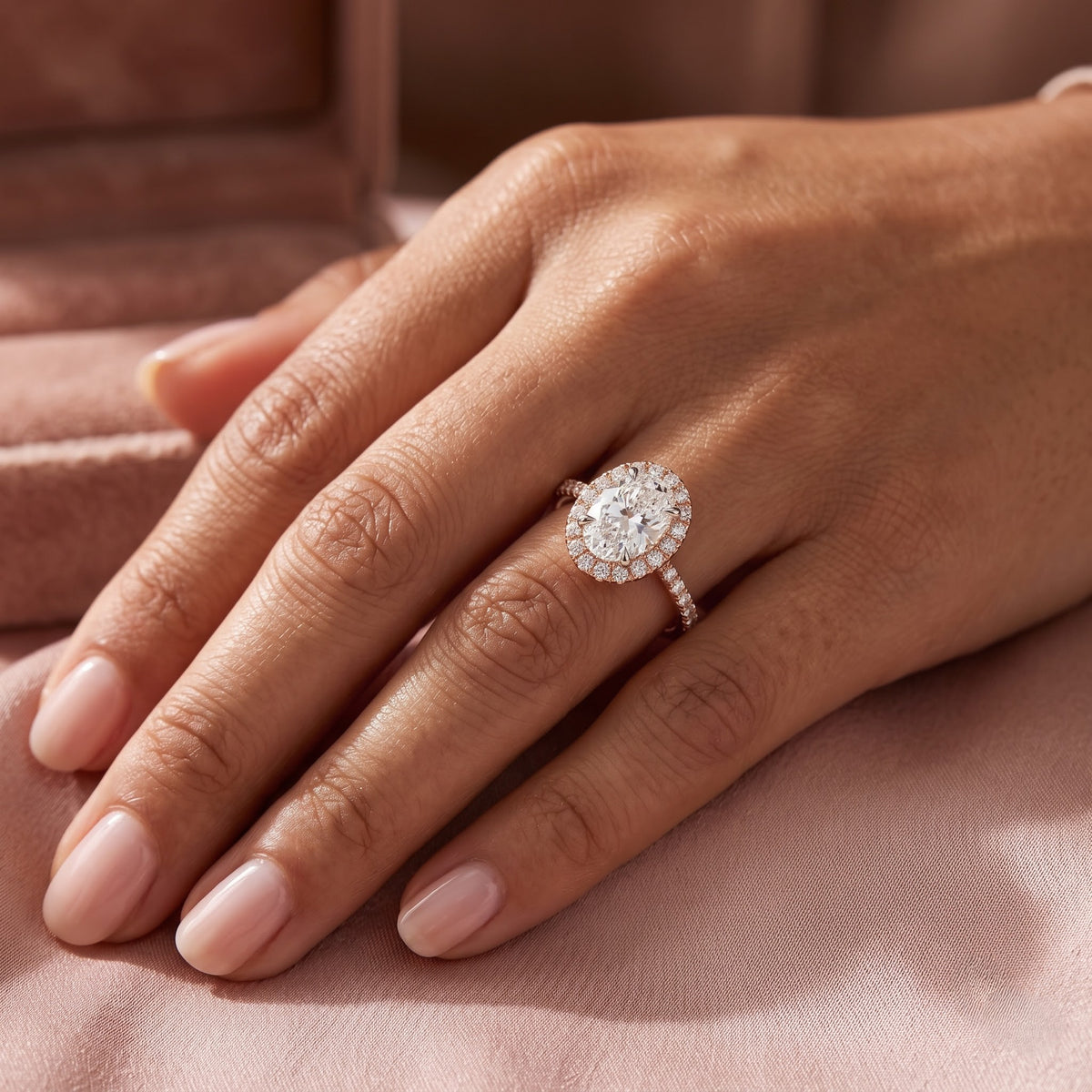 Crown Radiance Solitaire Lab Grown Diamond Ring