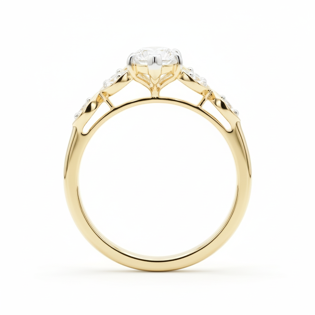 Perspective Solitaire Lab Grown Diamond Ring