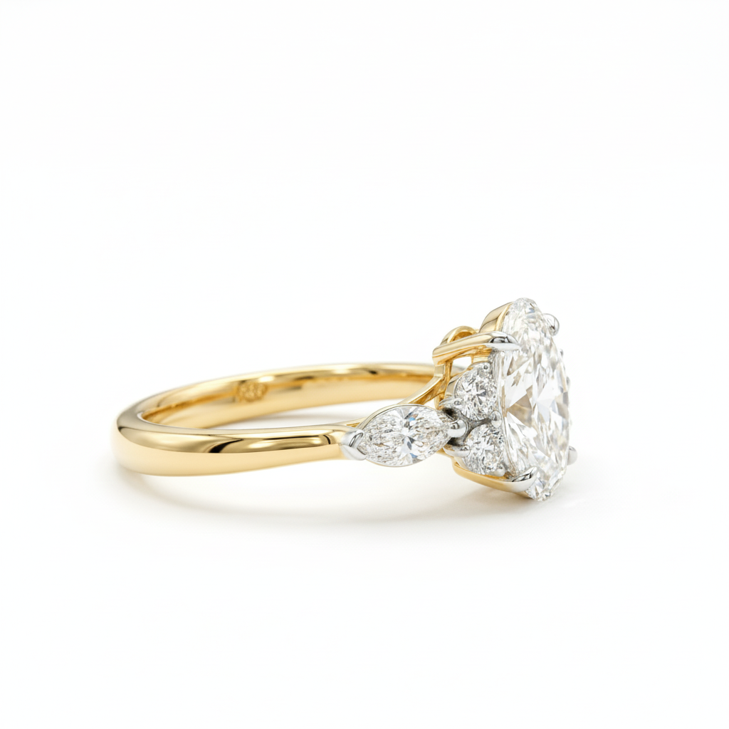 Perspective Solitaire Lab Grown Diamond Ring