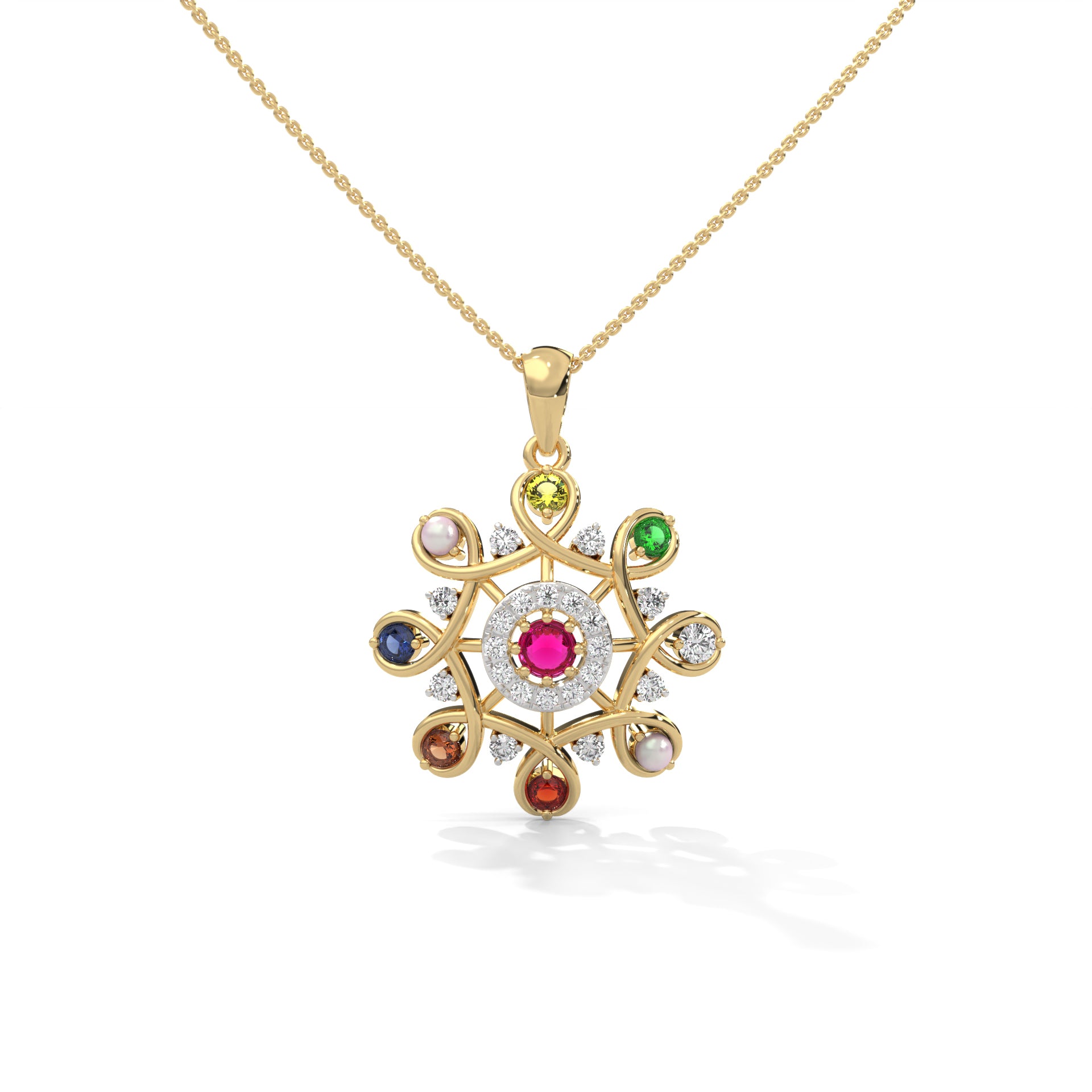 Divine Constellation Lab Grown Diamond Pendant