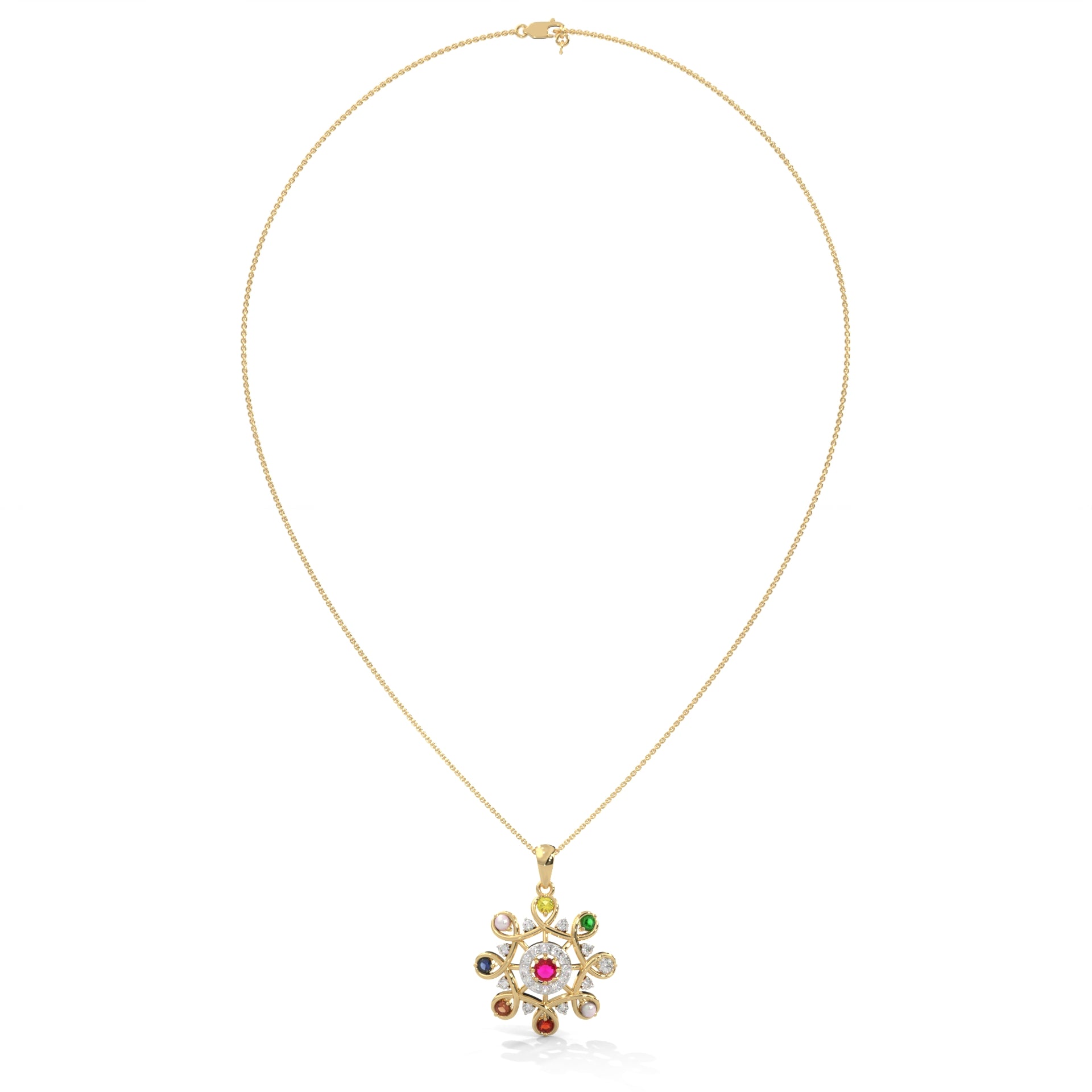 Divine Constellation Lab Grown Diamond Pendant