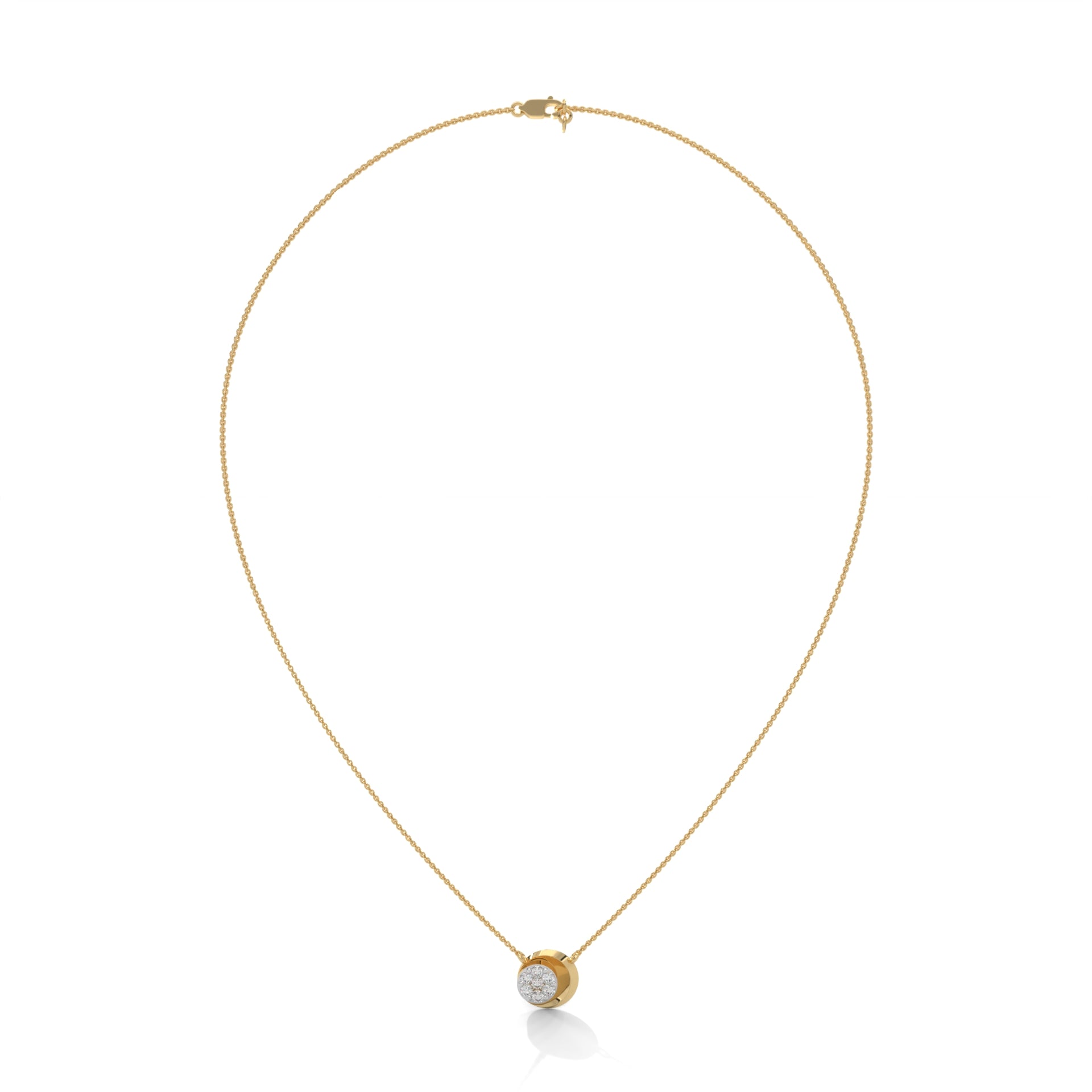 Celestial Cluster Lab Grown Diamond Pendant