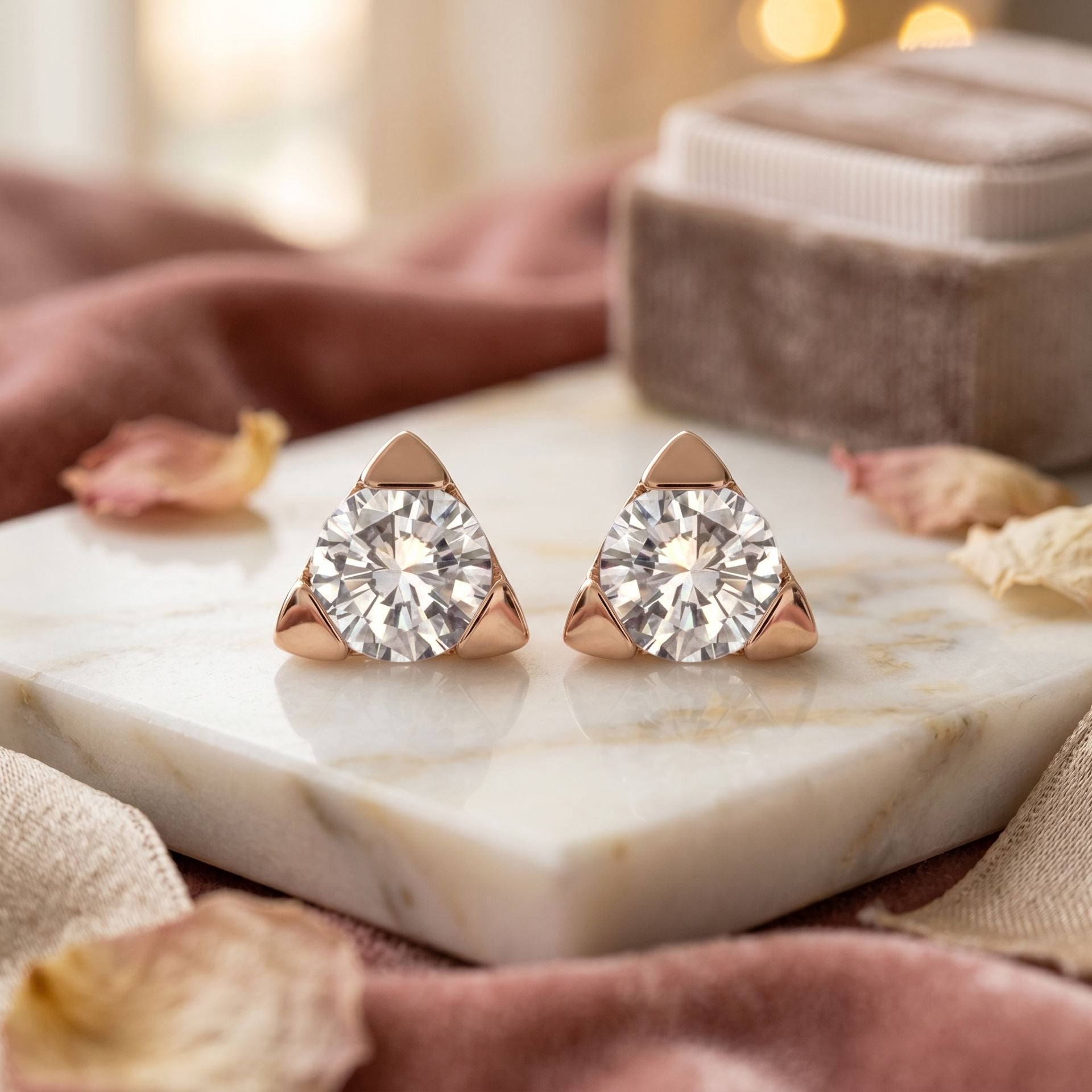 Trielle Luxe Lab Grown Diamond Earrings