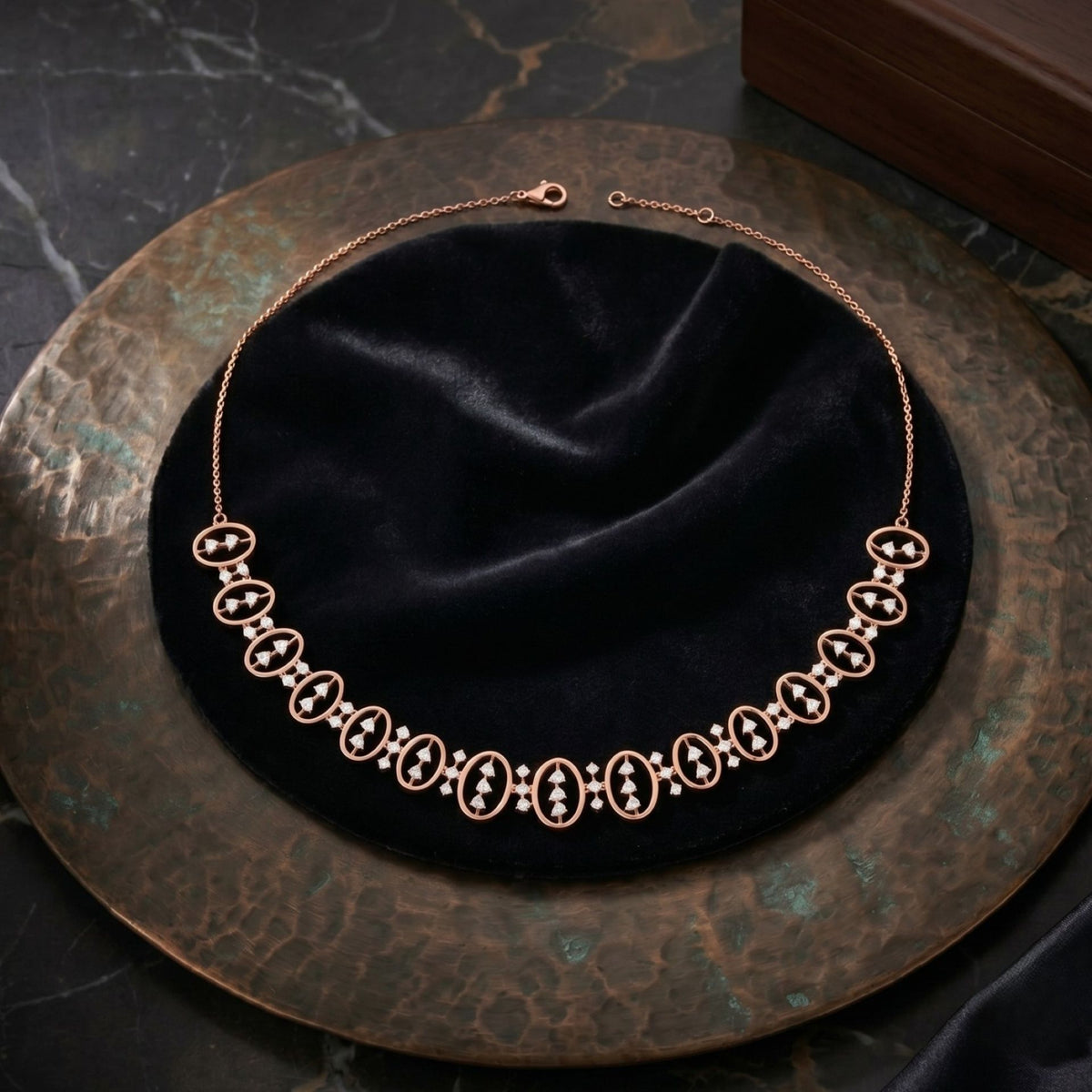 Twinkle Trail Lab Grown Diamond Necklace