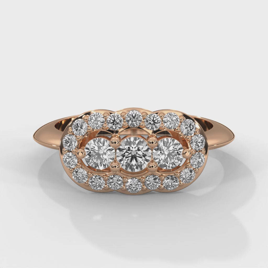 Majestic Radiance Lab Grown Diamond Ring