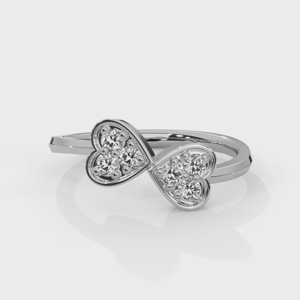 Eternal Love Heart Lab Grown Diamond Ring