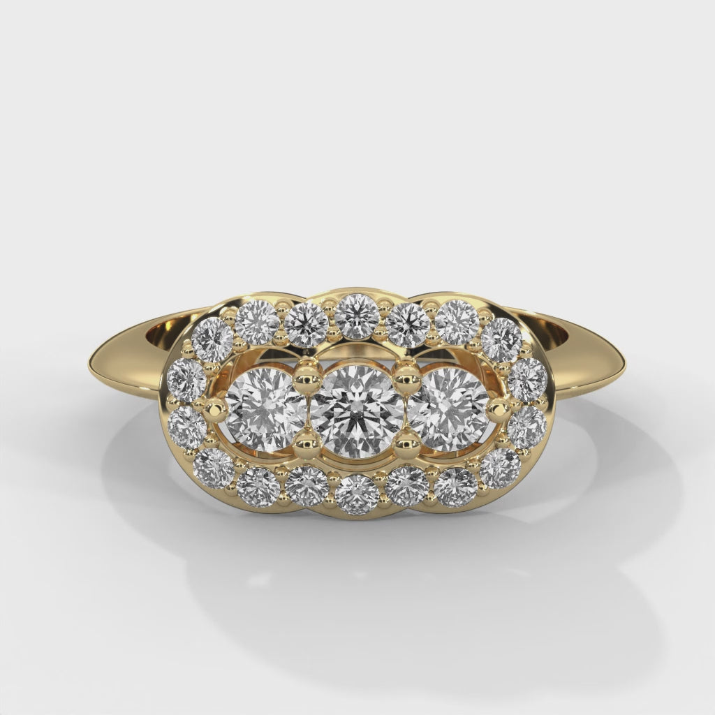 Majestic Radiance Lab Grown Diamond Ring
