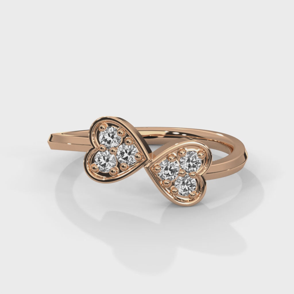 Eternal Love Heart Lab Grown Diamond Ring