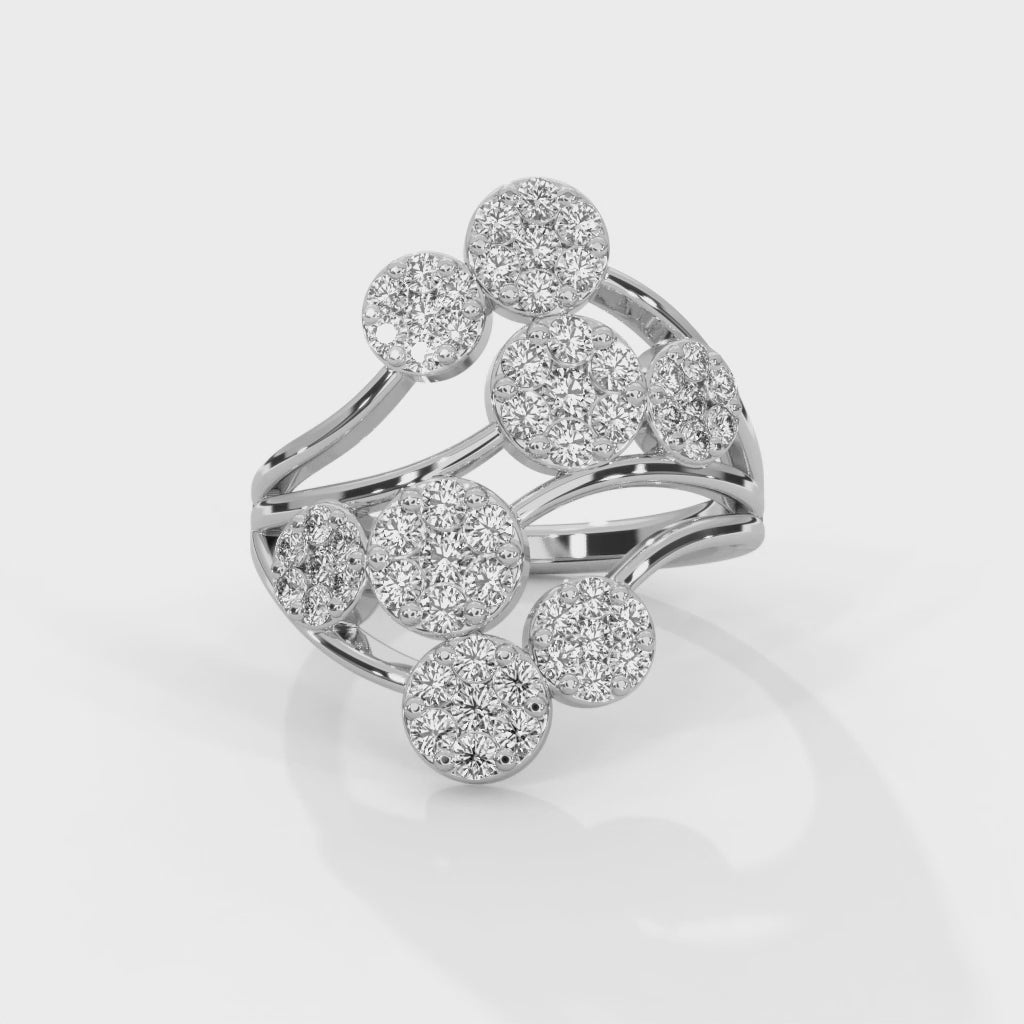 Stardust Symphony Lab Grown Diamond Ring
