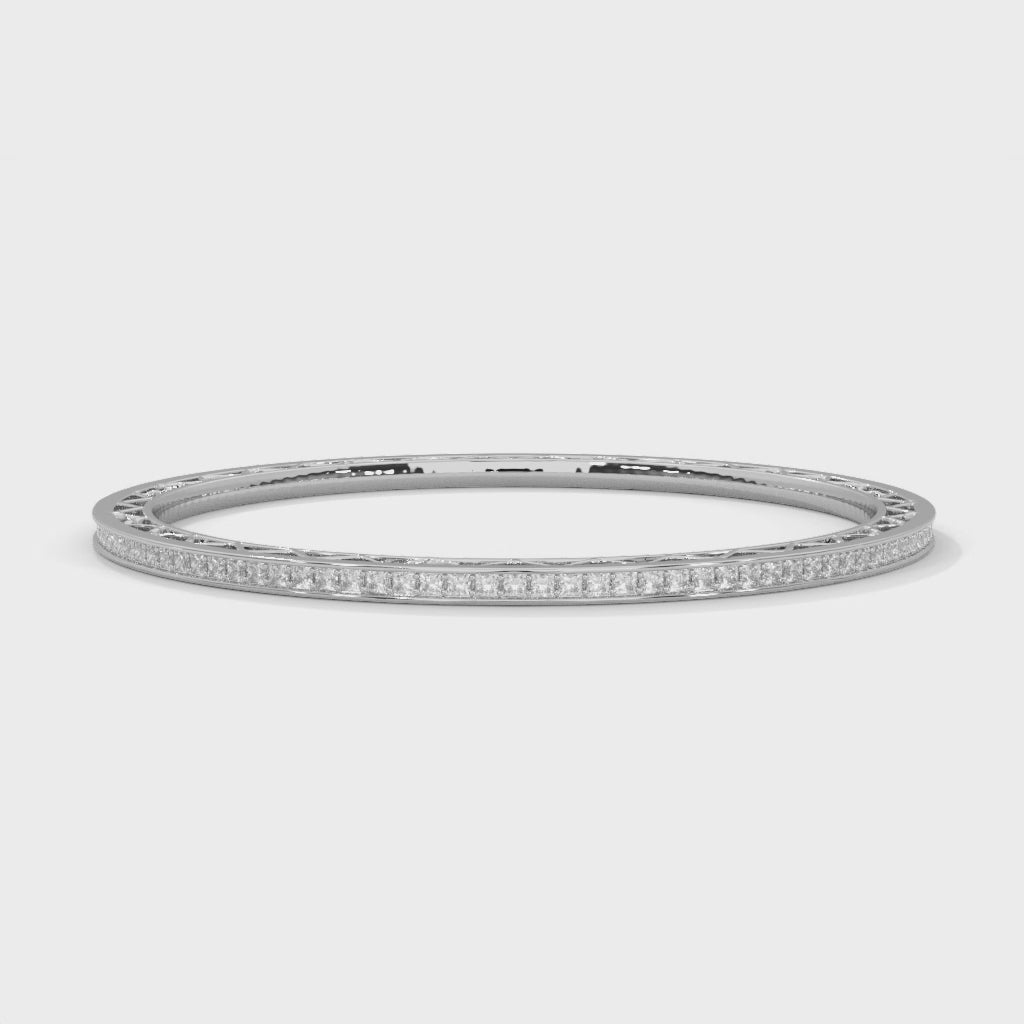 Classic Eternity Lab Grown Diamond Bangle