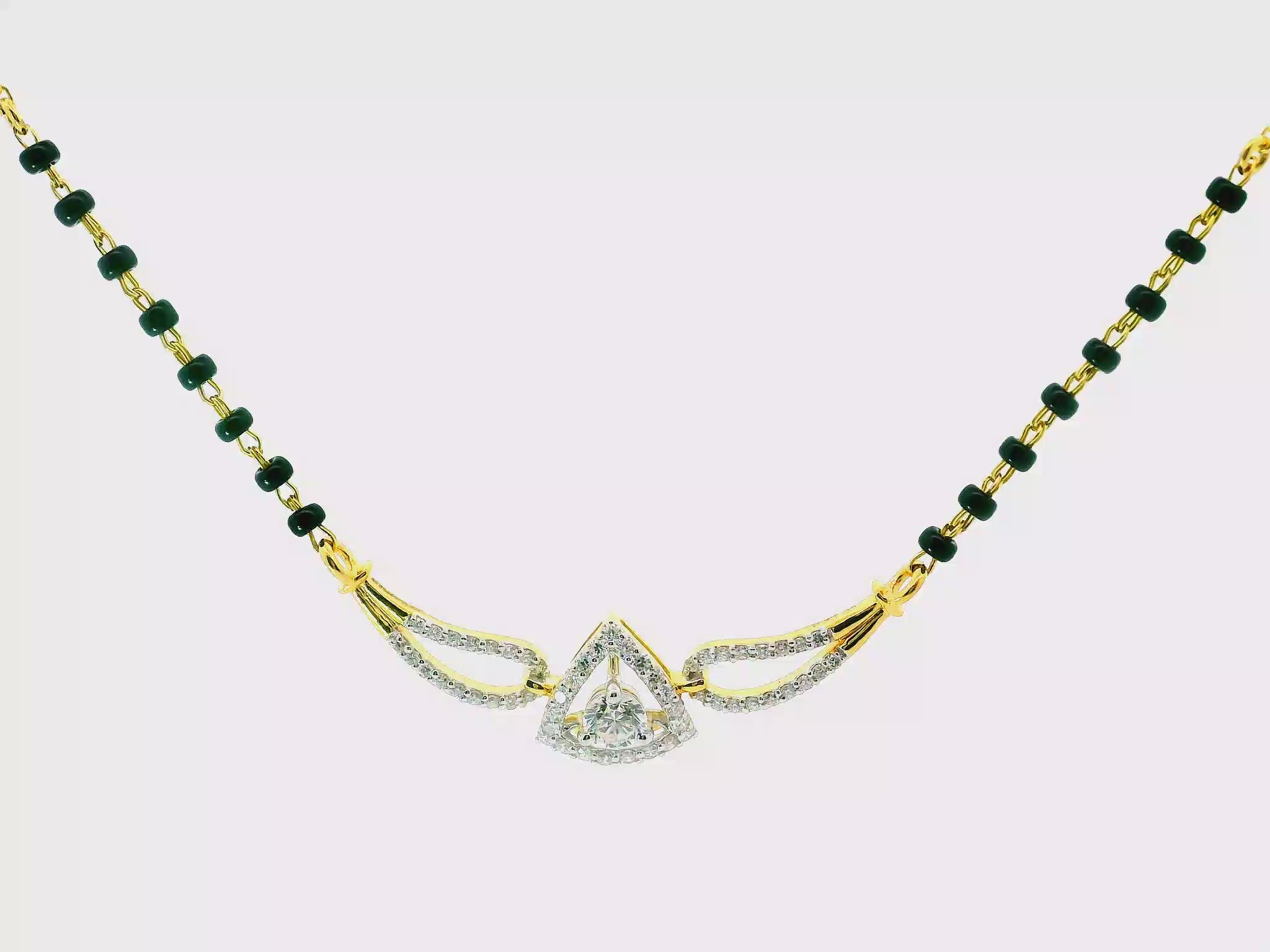 Ethereal Harmony Lab Grown Diamond Mangalsutra