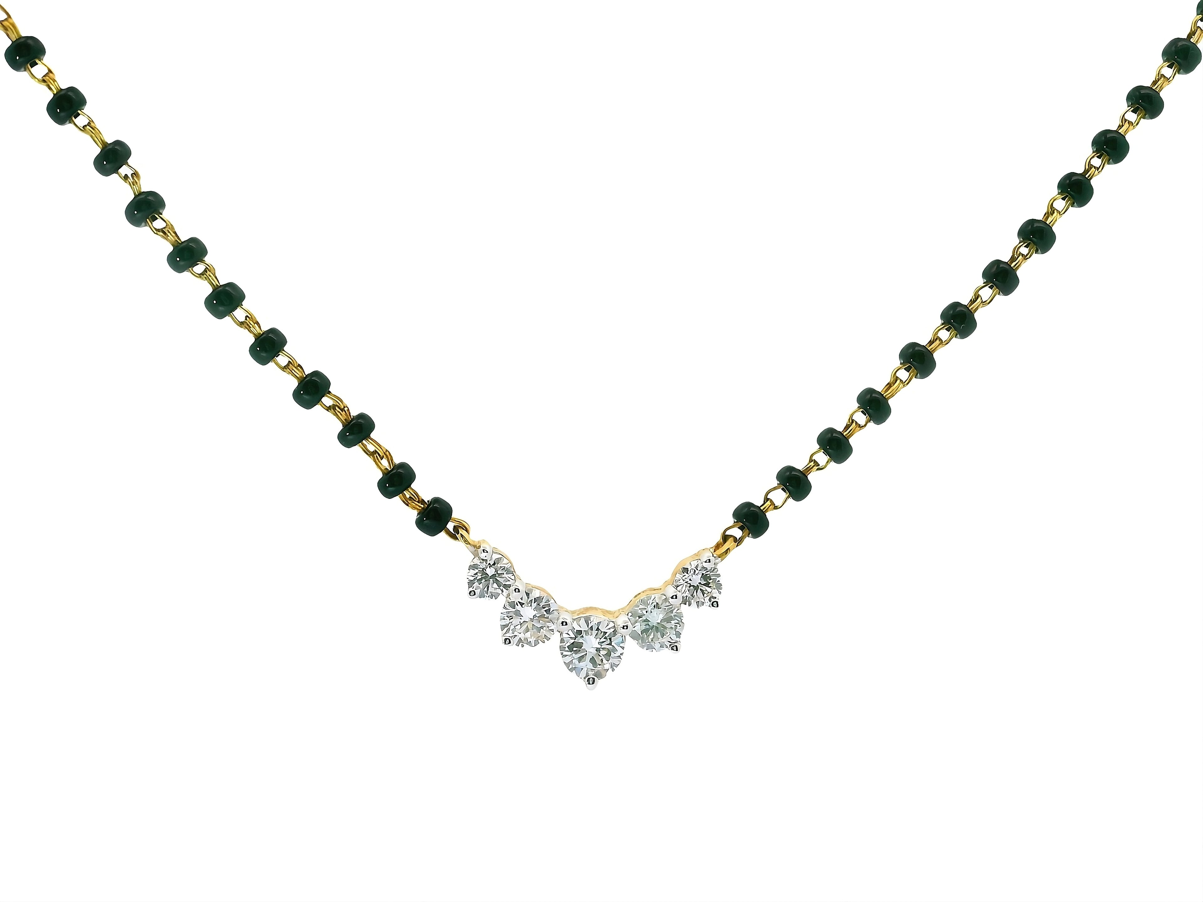 Subtle Spark Lab Grown Diamond Mangalsutra