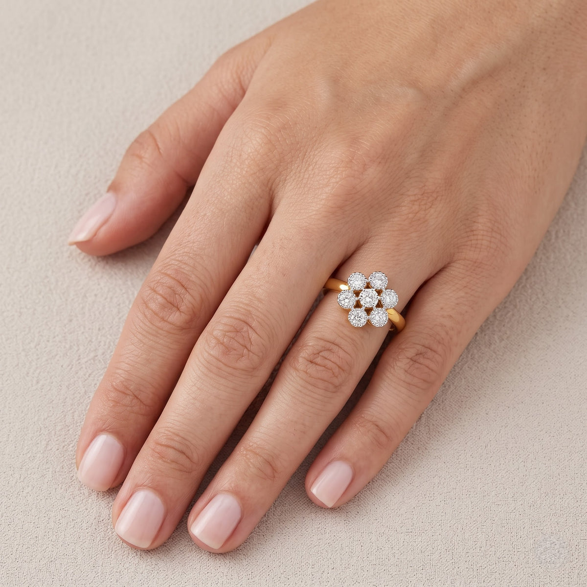 Elira Bloom Lab Grown Diamond Ring