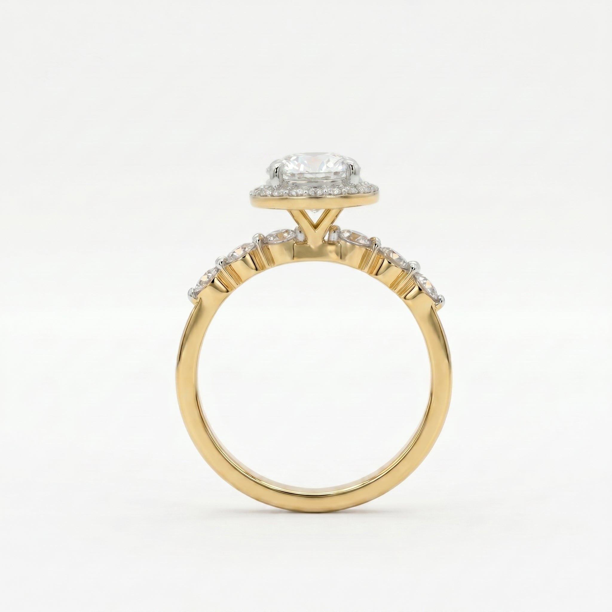 Xymera Radiance Solitaire Lab Grown Diamond Ring
