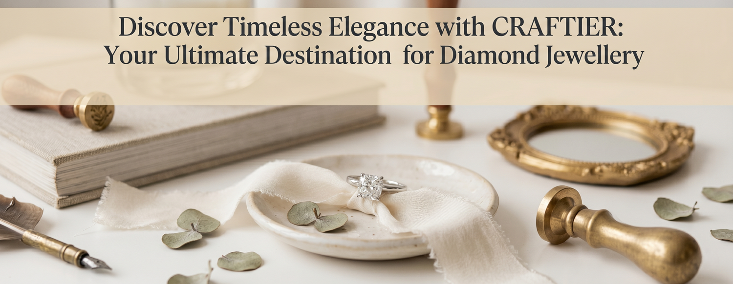 Discover Timeless Elegance with CRAFTIER: Your Ultimate Destination for Diamond Jewellery