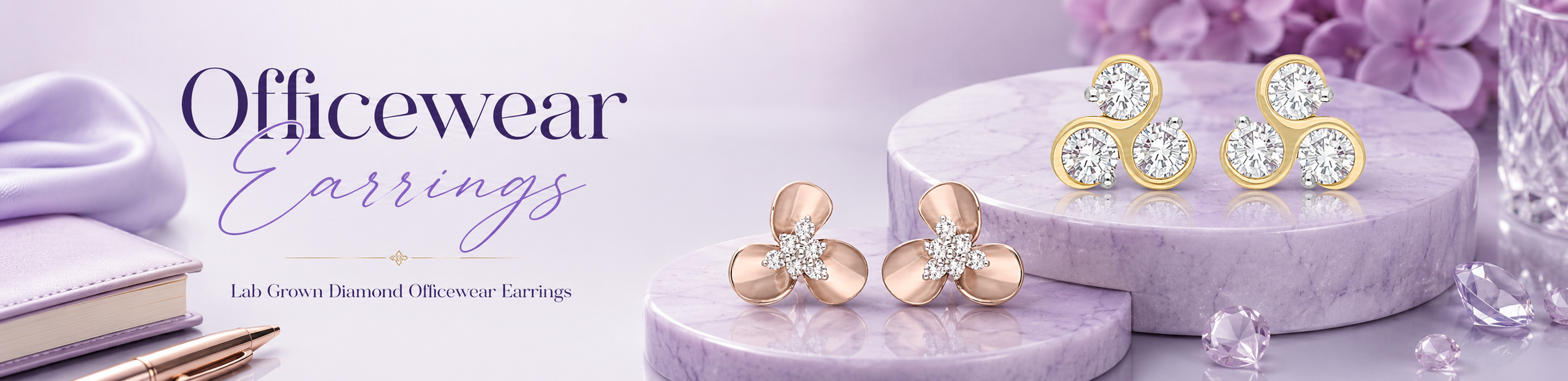 Workwear Diamond Earrings