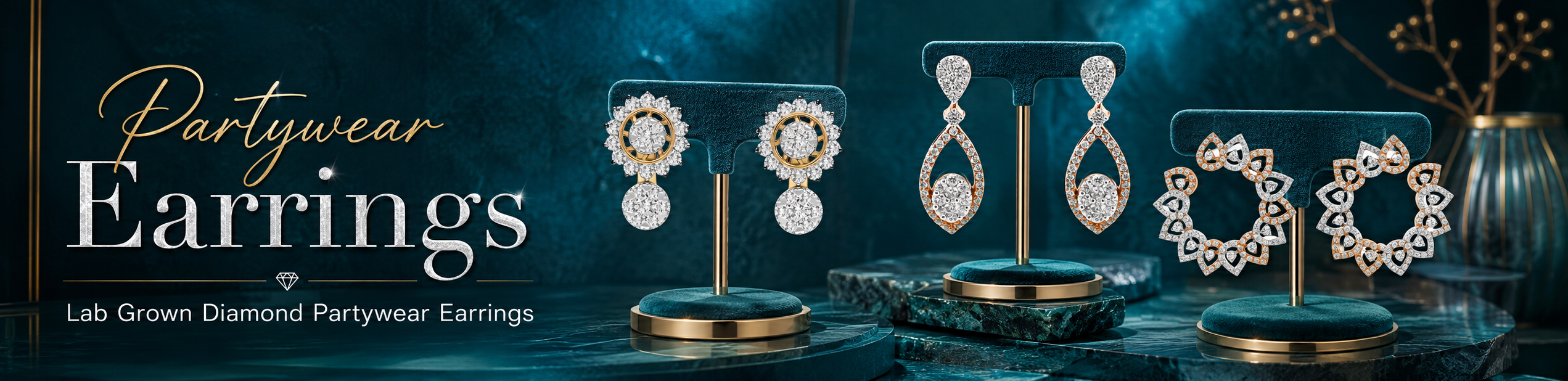 Party Diamond Earrings