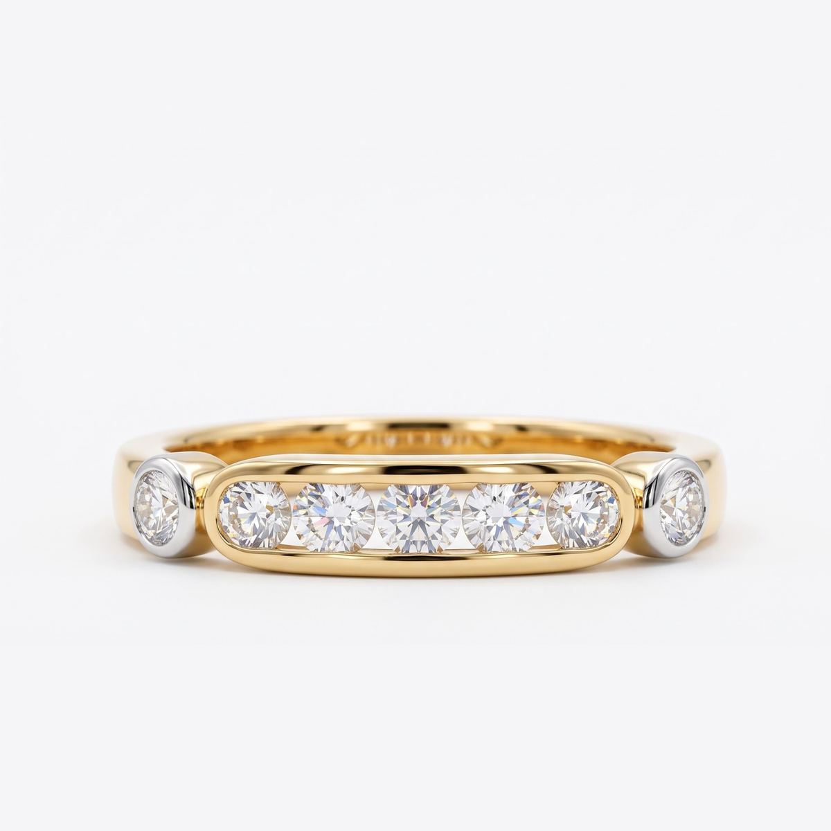 Celestia Linear Lab Grown Diamond Ring
