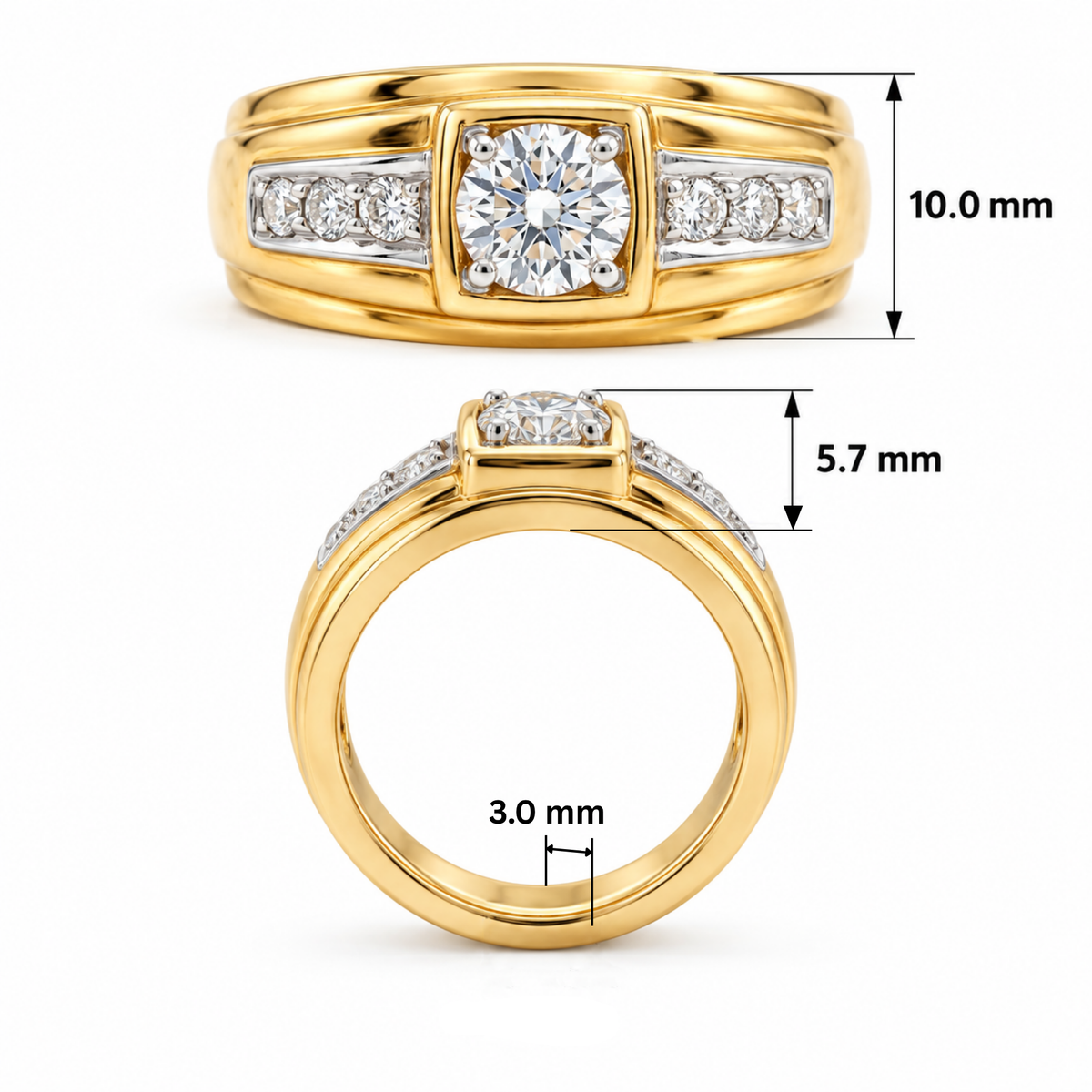 Zayden Imperial Lab Grown Diamond Ring