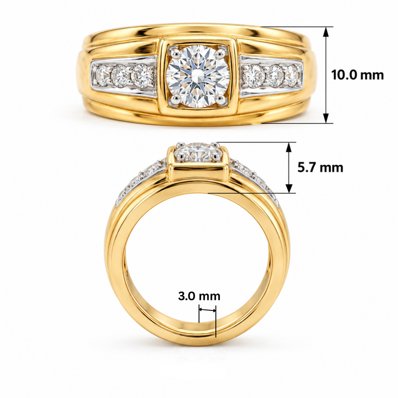 Zayden Imperial Lab Grown Diamond Ring