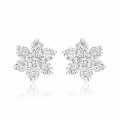 Frosted Prime Lab Grown Diamond Earrings