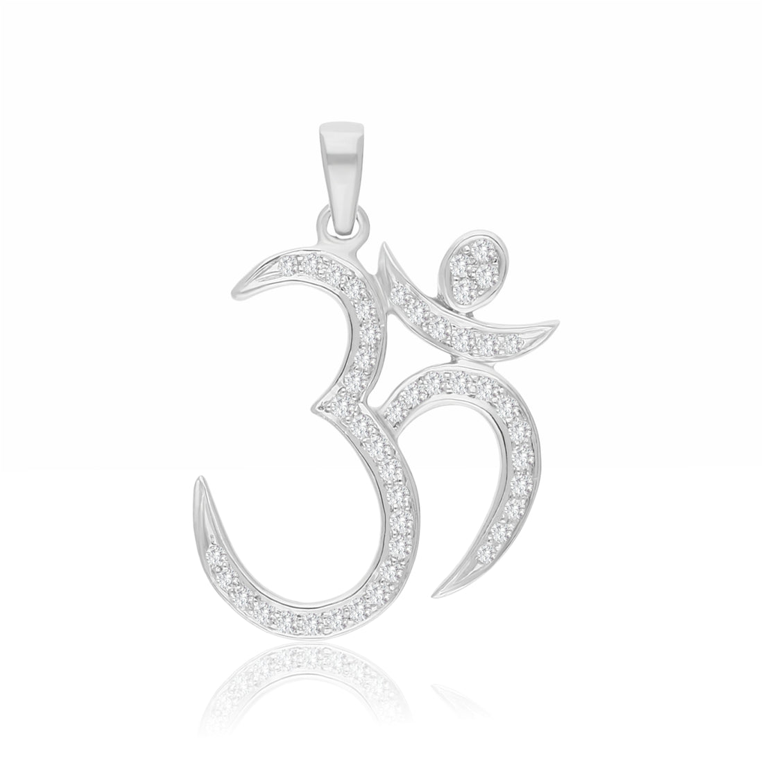 Divine Om Lab Grown Diamond Pendant