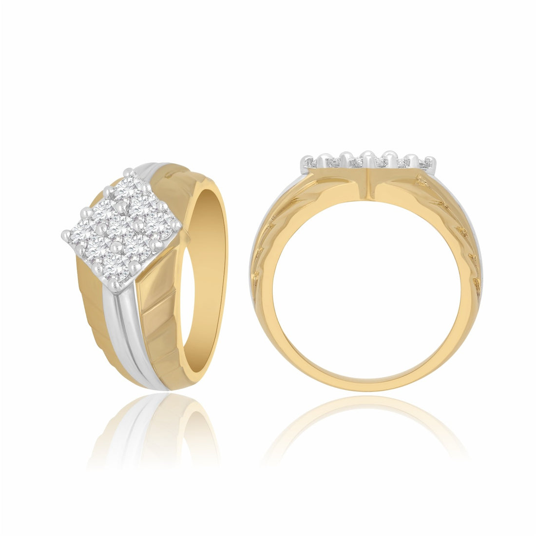 LumiQuad Lab Grown Diamond Ring