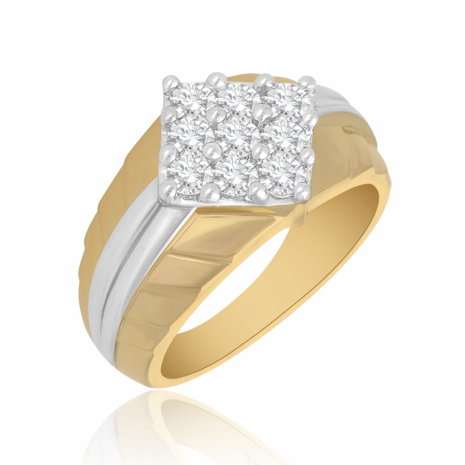 LumiQuad Lab Grown Diamond Ring