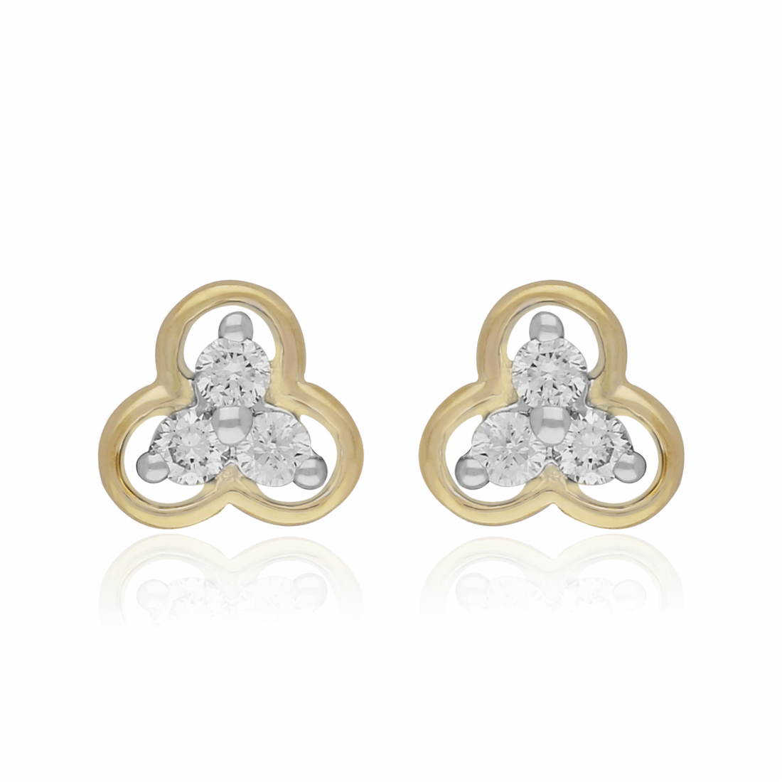 Trifecta Lab Grown Diamond Earrings