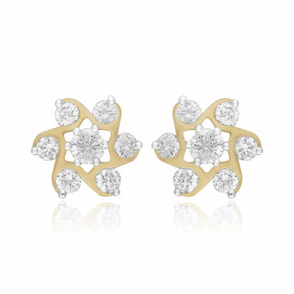 Morning Glory Lab Grown Diamond Earring