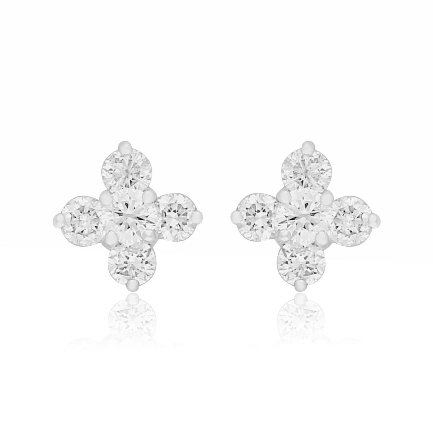 Quadra Lab Grown Diamond Earrings