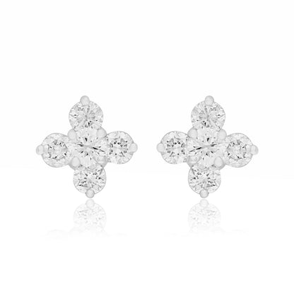 Quadra Lab Grown Diamond Earrings