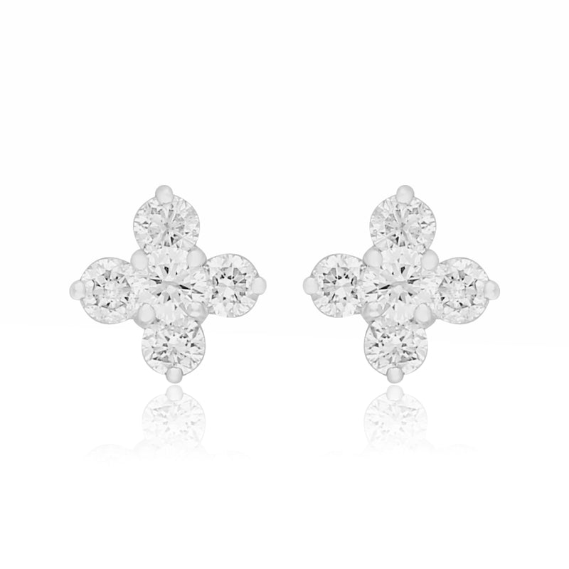 Quadra Lab Grown Diamond Earrings