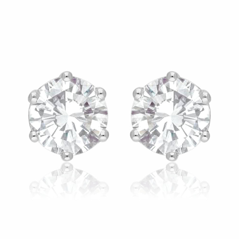 Radiant Point Solitaire Lab Grown Diamond Earring