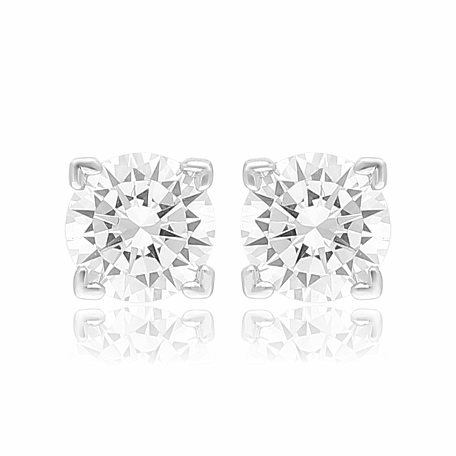 Endless Light Solitaire Lab Grown Diamond Earring