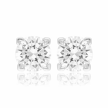 Endless Light Solitaire Lab Grown Diamond Earring
