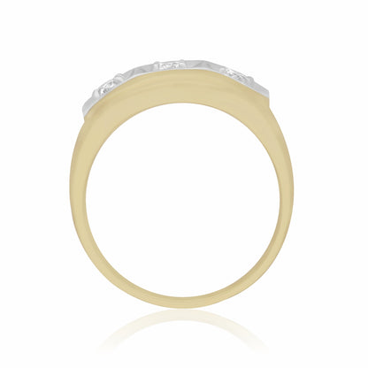 Legacy Triad Lab Grown Diamond Ring