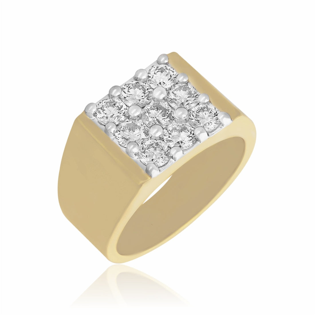 Golden Matrix Lab Grown Diamond Ring