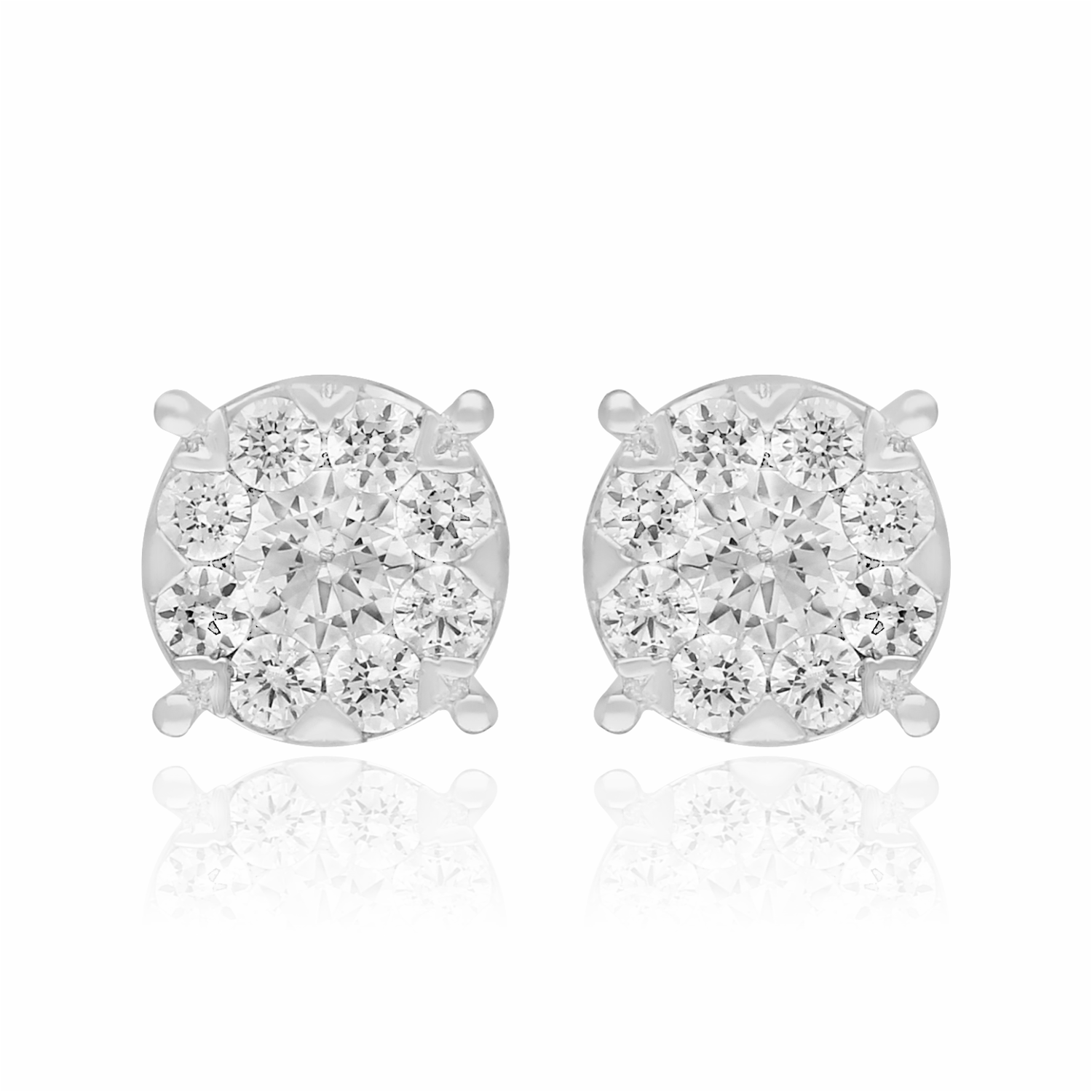 Brilliant Bloom Lab Grown Diamond Earrings