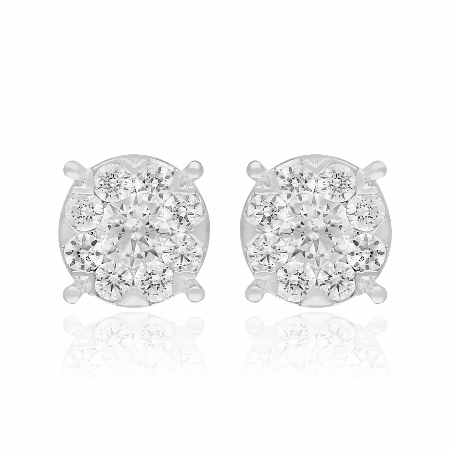 Brilliant Bloom Lab Grown Diamond Earrings