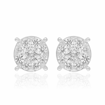 Brilliant Bloom Lab Grown Diamond Earrings