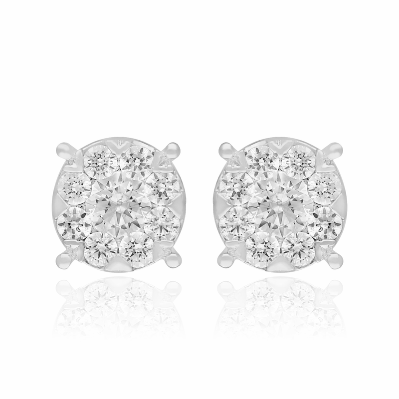 Brilliant Bloom Lab Grown Diamond Earrings