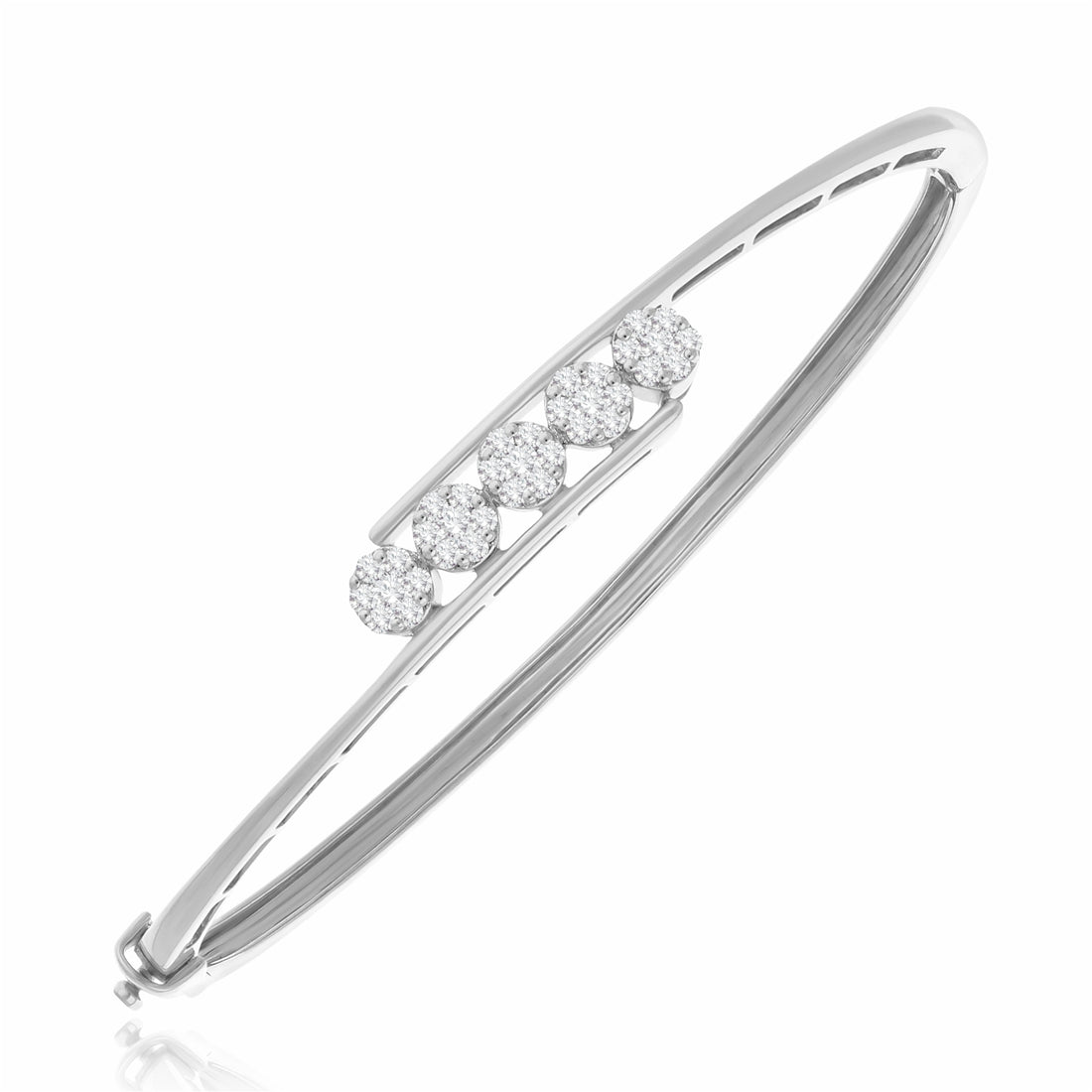 Orbital Lab Grown Diamond Bangle